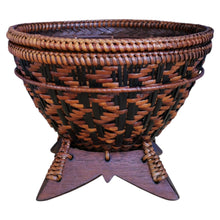 Load image into Gallery viewer, Bamboo basket "Rice storage" (extra mini)