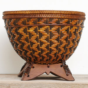 Bamboo basket "Rice storage" (mini)
