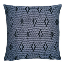Load image into Gallery viewer, Cushion cover "Chenille contrast" (Gray/Blue)(M)
