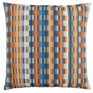 Cushion cover (Orange/Check)(M)