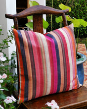 Load image into Gallery viewer, Cushion cover "Cotton" (Pink/Stripe)(M)