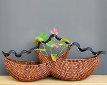 Load image into Gallery viewer, Rattan basket "Howdah" (L)