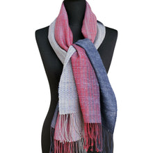 Load image into Gallery viewer, Shawl "Colour Gradation" (Light indigo)
