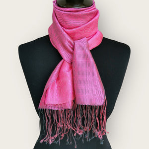Silk scarf (Bougainvillea)