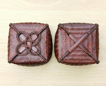 Load image into Gallery viewer, Bamboo basket "Shan" (S)(Brown)