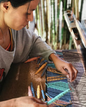 Load image into Gallery viewer, Wall hanging "Lao Naga" (Pastels)