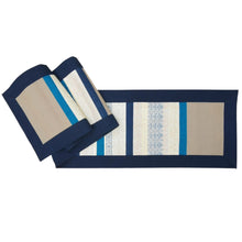 Load image into Gallery viewer, Table runner (Blue/Olive)