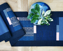 Load image into Gallery viewer, Table runner (Navy/Blue)