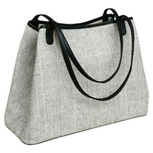 Load image into Gallery viewer, Shoulder bag "Cotton" (White/Black)