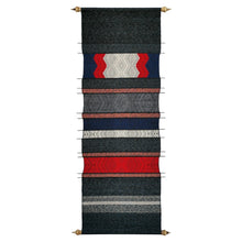 Load image into Gallery viewer, Wall hanging "Lao Naga" (Red/Charcoal)