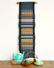 Load image into Gallery viewer, Wall hanging "Nan Flower" (Orange/Navy)(S)