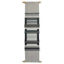 Load image into Gallery viewer, Wall hanging "Nan Flower" (White/Gray)(S)