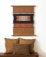 Load image into Gallery viewer, Wall hanging "Lao Naga" (Gold/Charcoal)