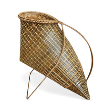 Load image into Gallery viewer, Wine holder basket (Honey brown/Medium brown)