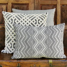 Load image into Gallery viewer, Cushion cover "Lao Naga" (White)(lumbar)
