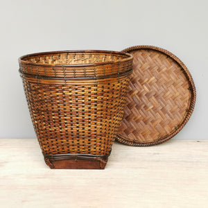 Bamboo basket "Rice measure" (mini)
