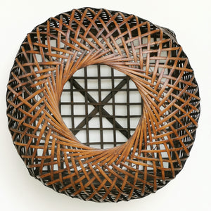 Bamboo basket "Rooster"