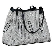 Load image into Gallery viewer, Shoulder bag "Jarai diamond" (White/Black)
