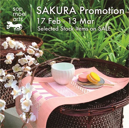 Sakura Promotion in the Bangkok shop