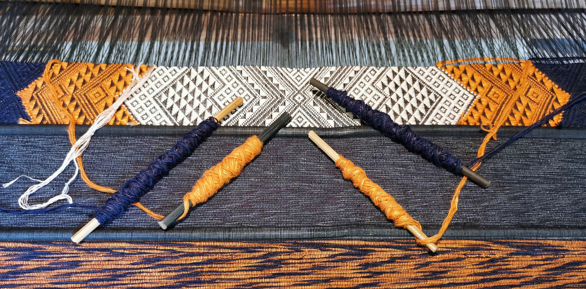 "Mountain echoes" wall hanging collection Sop Moei Arts