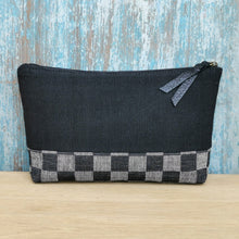 Load image into Gallery viewer, Accessory bags (Black/Checks)(Set of 2)(L&amp;S)
