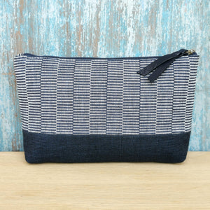 Accessory bags (Cotton/Navy)(Set of 2)(L&S)