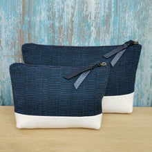Load image into Gallery viewer, Accessory bags (Navy/White)(Set of 2)(L&amp;S)
