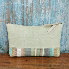 Load image into Gallery viewer, Accessory bags (Mint/Fern stripe)(Set of 2)(L&amp;S)
