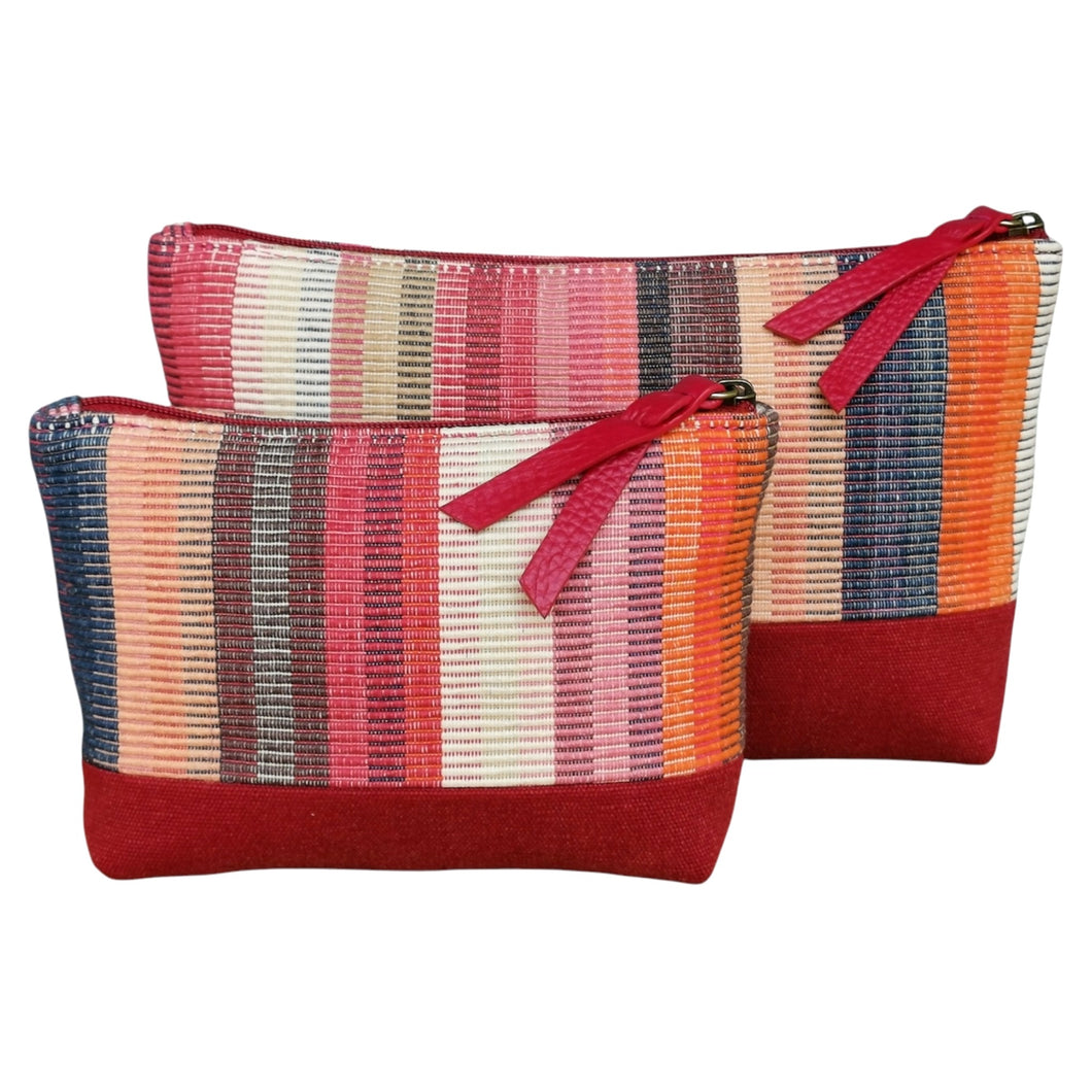Accessory bags (Orange/Stripes)(Set of 2)(L&S)