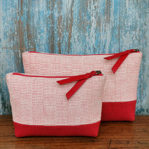 Accessory bags (Pink/Brick)(Set of 2)(L&S)