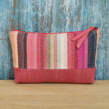 Load image into Gallery viewer, Accessory bags (Pink/Stripes)(Set of 2)(L&amp;S)
