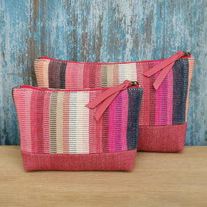 Accessory bags (Pink/Stripes)(Set of 2)(L&S)