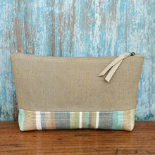 Load image into Gallery viewer, Accessory bags (Pistachio/Fern stripe)(Set of 2)(L&amp;S)
