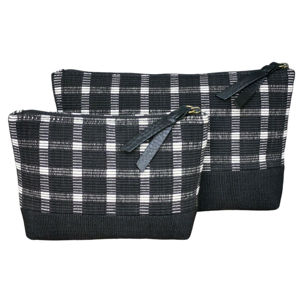 Accessory bags (Job's tears/Black)(Set of 2)(L&S)