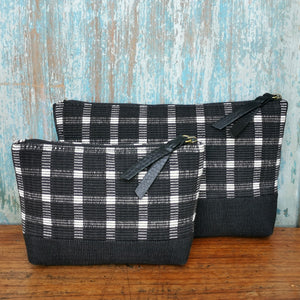 Accessory bags (Job's tears/Black)(Set of 2)(L&S)