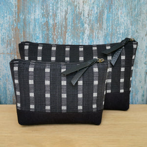 Accessory bags (Job's tears/Black)(Set of 2)(L&S)