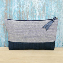 Load image into Gallery viewer, Accessory bags (Pale blue/Navy)(Set of 2)(L&amp;S)
