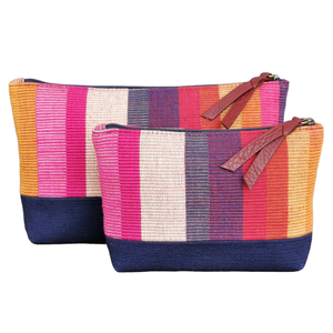 Accessory bags (Pink/Stripe)(Set of 2)(L&S)