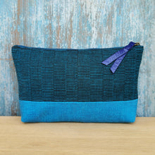 Load image into Gallery viewer, Accessory bags (Cotton/Turquoise)(Set of 2)(L&amp;S)
