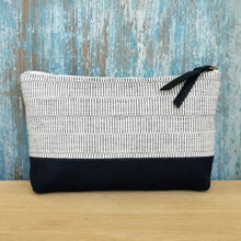 Load image into Gallery viewer, Accessory bags (White/Dark navy)(Set of 2)(L&amp;S)
