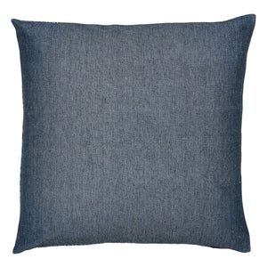 Cushion cover "Chenille contrast" (Blue/Gray)(M)