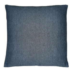 Cushion cover "Chenille contrast" (Gray/Blue)(M)