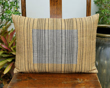 Load image into Gallery viewer, Cushion cover (Yellow/Cream)(lumbar)

