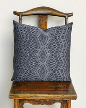 Load image into Gallery viewer, Cushion cover &quot;Lao Naga&quot; (Blue/Gray)(M)
