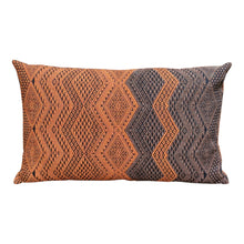 Load image into Gallery viewer, Cushion cover "Lao Naga" (Orange/Brown)(lumbar)
