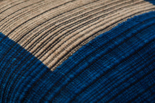 Load image into Gallery viewer, Cushion cover (Blue/Cream)(lumbar)
