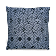 Load image into Gallery viewer, Cushion cover "Chenille contrast" (Gray/Blue)(M)
