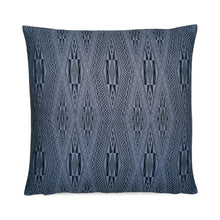 Load image into Gallery viewer, Cushion cover "Jarai Diamond" (Gray/Blue)(M)
