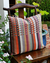 Load image into Gallery viewer, Cushion cover "Kelim" (Stripe/Narrow check)(M)
