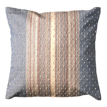Load image into Gallery viewer, Cushion cover "Cotton" (Pale blue/Loops)(S)

